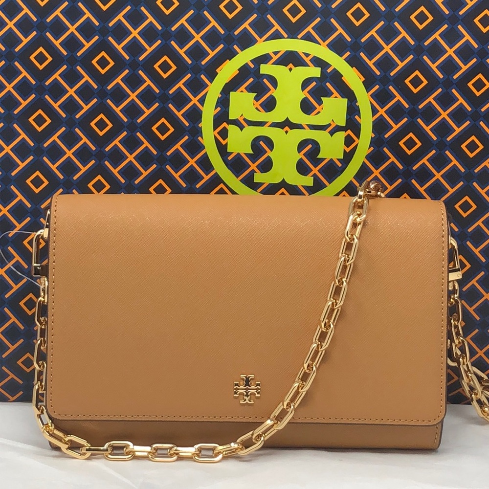NWT Tory Burch Emerson chain wallet crossbody